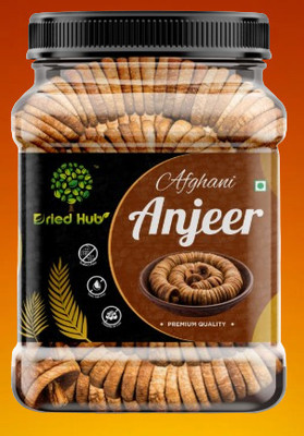 DRIED HUB Sweet Afghani Figs 1 Kg | Natural Snack for Healthy Living Figs(1 x 1000 g)