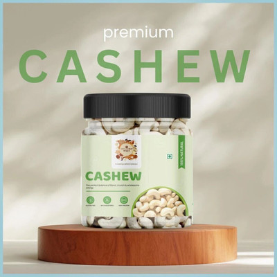 Drylicious Bites Premium Quality Whole Cashew Nuts Packed in Air-Tight Jar Cashews(1 x 250 g)