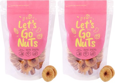 Let's GoNuts Fresh & Pulpy Dried Figs (Anjeer) 250gX2 Figs(2 x 249.5 g)