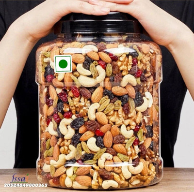 Bite Of Dight Natural Premium Mix Dry Fruits| Immunity Booster| Healthy Mix { 500GM} Assorted Fruit(1 x 500 g)