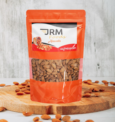 JRM SHOPPE Original KASHMIRI Almond Kernels, pure, natural & healthy Almonds(1 x 500 g)