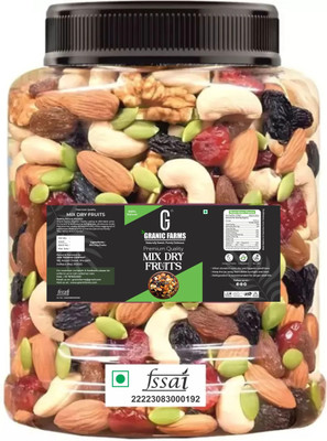 GRANIC FARMS Premium Mix Dry Fruits |Healthy Nutmixed| Mix dry fruits(1 x 250 g)
