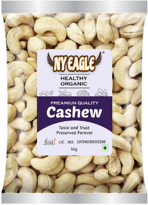 NY Eagle Natural Premium Cashews Nuts 50g Cashews(1 x 50 g)