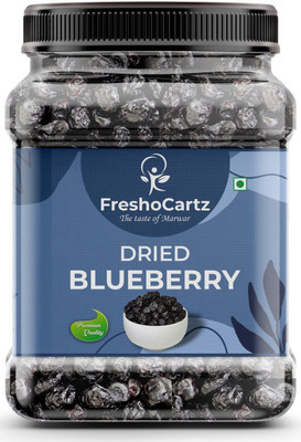 FreshoCartz Dried Blueberry Plum | Unsweetened Blueberries | Rich in Vitamins & Fibers | Blueberry(1 x 250 g)
