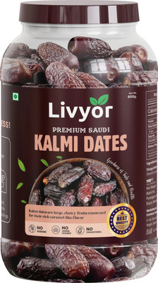 LIVYOR Premium Kalmi Dry Dates(1 x 800 g)