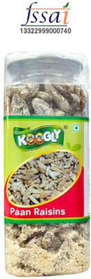 Koogly Premium Quality Paan Kismish For Free time snacking and Dieting-Paan Raisins(1 x 220 g)