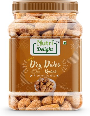 Nutri Delight Yellow Dry Dates | Peela Sukha Khajoor | Dry Chuhara | Pili Kharak Grade A Dry Dates(200 g)