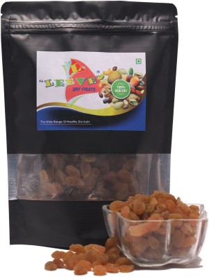 Leeve Dry fruits Premium Seedless Big Size Green Raisins | Jumbo Kishmish | Rich in Iron Raisins(250 g)