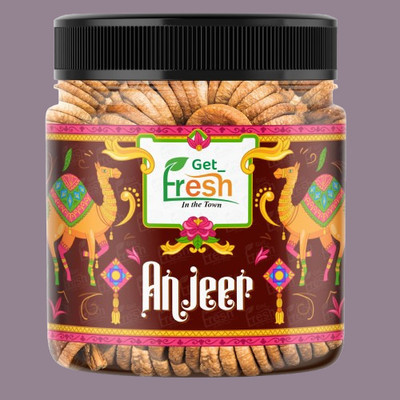 Get Fresh Afghan Anjeer | Dry Figs with Rich Flavor | Excellent for Breakfast and Snacks Figs(1 x 1000 g)