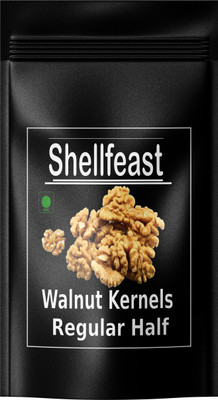Shellfeast Walnut Kernels Regular Half, Akhrot Giri Magaz Walnuts(2 x 0.5 kg)