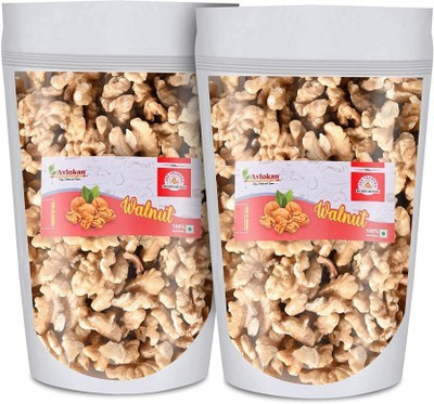 Avlokan Raw Premium Natural Inshell Kernels Value Pack Walnuts(2 x 250 g)