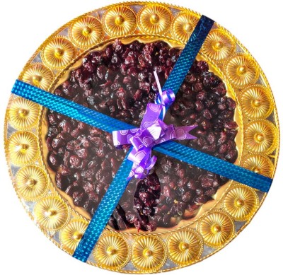 Koogly Golden Thali For Diwali and Weddings Gifts With Cranberries(450 g)