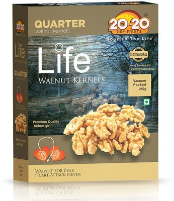 20-20 DRY FRUITS AKROT-GIRI-CHILE-4 PIECE- 250G Walnuts(1 x 250 g)