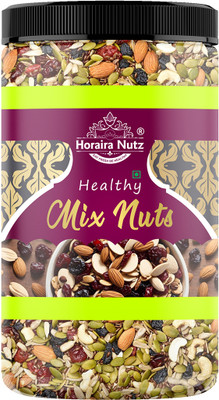 Horaira Nutz Premium Healthy Breakfast Dryfruits Mix Nuts 250g Blackberry, Brazil Nuts, Breadnut, Dates(1 x 0.25 g)