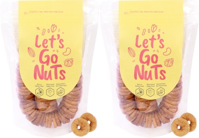 Let's GoNuts Fresh & Pulpy Dried Figs / Anjeer 500gx2 Figs(2 x 500 g)