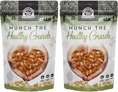 WONDERLAND Foods California Value Pack Slightly Chipped During The Process of Deshelling Almonds(1 x 1 kg)