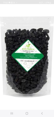 NUTRIFUTURE Premium Black Raisins | Dried & Seedless | Kali Kishmish Raisins(800 g)