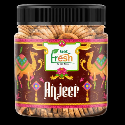 Get Fresh Afghan Anjeer | Sweet Dried Figs | Perfect for Gifting and Daily Health Figs(1 x 1000 g)