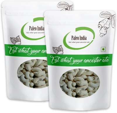 Paleo India Popular W400 Raw Kaju Cashews(2 x 200 g)