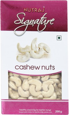 Nutraj Signature Cashew Nuts (Plain) W240 - 200 Gm Cashews(200 g)