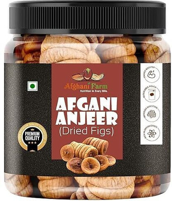 Afgani Farm Dried Anjeer | Non-GMO Dried Figs | Dry Fruits| Figs(1 x 500 g)