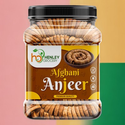 HENLEY Dry fruits Afghani Anjeer || Dried Figs 1 kg || Figs Figs(1000 g)