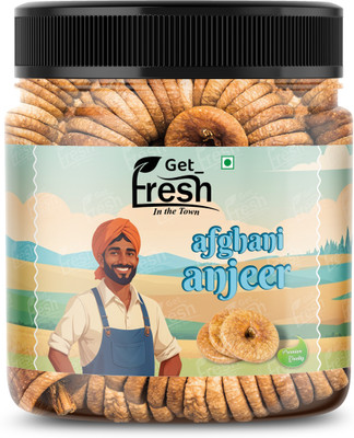 Get Fresh Get Fresh Anjeer Dry Fruits | Dried Figs- 500 gm (Jar Packing) Figs (500 g) Figs(1 x 500 g)