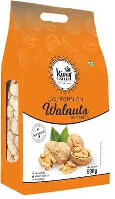 KING UNCLE California In-Shell Walnuts(1 x 500 g)