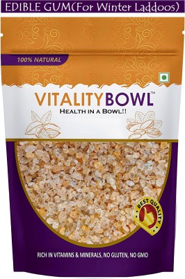 VITALITY BOWL Acacia Edible Gum | Babool Gond For laddu Making | | Winter Edible Gum Dried Gum(100 g)