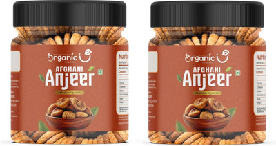 Organic forever Afghani Anjeer- Premium Quality Dried Figs Figs(2 x 500 g)