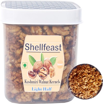 Shellfeast Light Half Walnut Kernels In Jar, Premium Walnut Kernels Without Shell, Walnuts(1 kg)