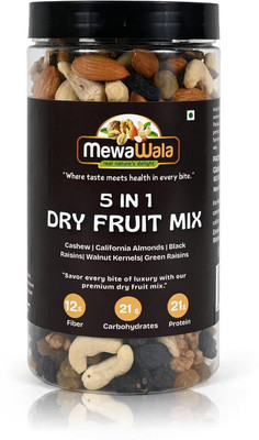 Mewawala Natural and Premium Healthy Mix Dry Fruits and Nuts Healthy for Every Occasion(1 x 450 g)