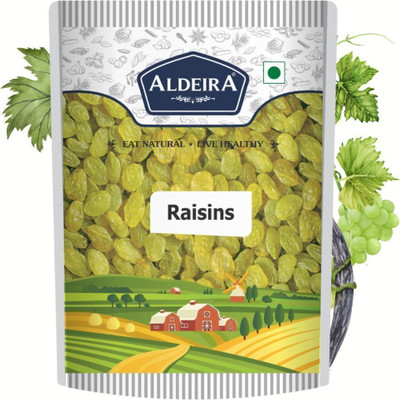 Aldeira Raisin 500gm Pack Dry Fruits Kishmish / Raisins(1 x 500 g)