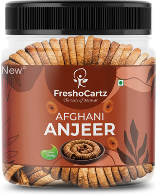 FreshoCartz Dried Figs | Afghani Anjeer Dry Fruits | Medium Size Anjir | Dry Fruits anjir || Figs(1 x 250 g)