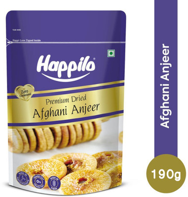 Happilo Premium Dried Afghani Anjeer/ Figs(1 x 190 g)