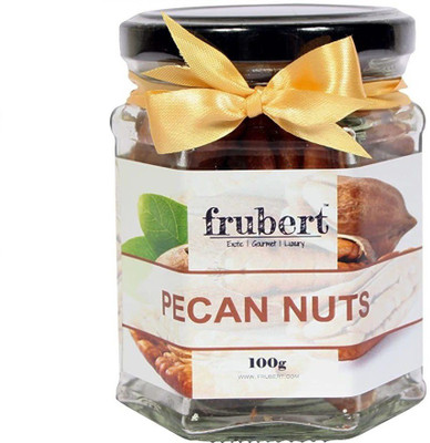 frubert Pecans Nuts Organic 100 Gm-Mexican Halves Pecan Nuts-Pecans Dry Fruits-Pack Of 1 Pecans(1 x 100 g)