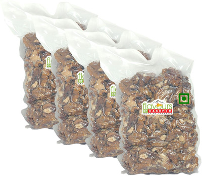flavours of KASHMIR Kashmiri Amber Broken Walnuts Kernels | Akhrot Giri Walnuts(4 x 0.25 kg)