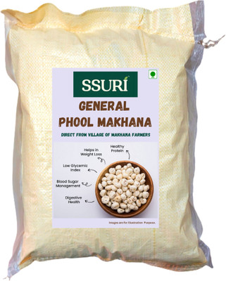 SSURI General Phool Makhana : Direct From Village Of Makhana Farmers Fox Nut(1 x 750 g)