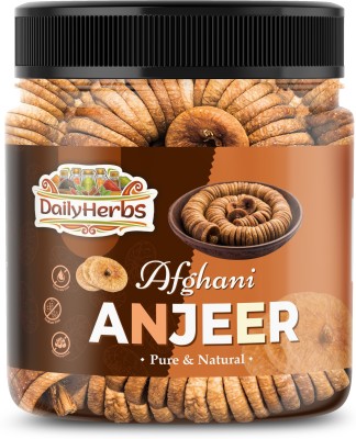 DAILYHERBS Dry Figs (Anjeer) - Medium Size Figs(250 g)