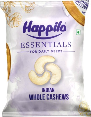 Happilo Essentials Popular Whole W400, Healthy Snack Cashews(500 g)