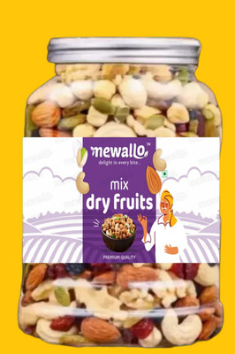 Kishori Enterprises MIXED DRY FRUITS 500g-993 Assorted Seeds & Nuts(1 x 500 g)
