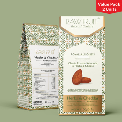 HyperFoods Margherita Roasted Almonds Almonds(2 x 100 g)