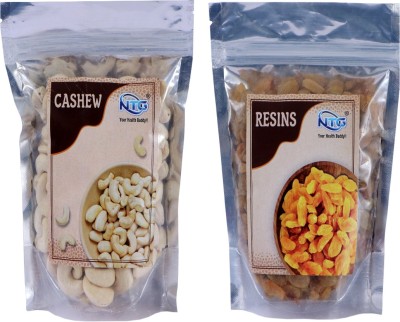 NTG Premium Kaju and kishmish combo 250 gms each Cashews, Raisins(2 x 250 g)