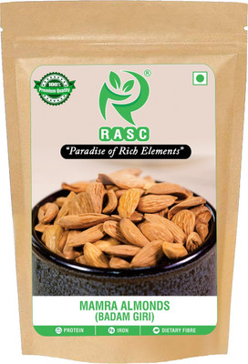RASC A-Mamra Almonds Mamra Badam Value Pack Pouch of Dried Mamra Almond Almonds(1 x 200 g)