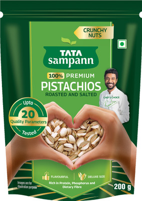 Tata Sampann Premium Roasted and Salted Pistachios(1 x 200 g)