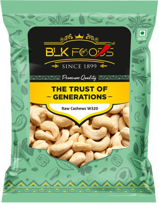 BLK FOODS Select Raw Cashews W320 Cashews(1 x 200 g)