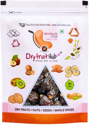 Dry Fruit Hub Khenaizi Dates 1kg Dates dry fruits |Khajoor/Khajur| Dried Dates(2 x 0.5 kg)