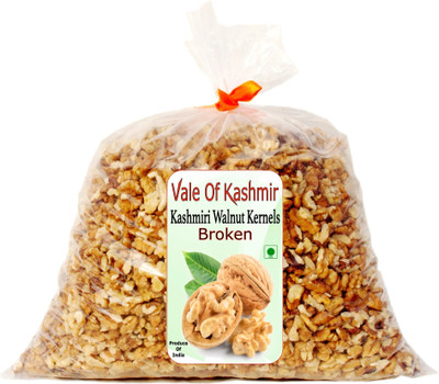 Shellfeast Walnut Kernels Broken , Akhrot Giri Tukda Kashmiri Walnuts(1 x 1 kg)