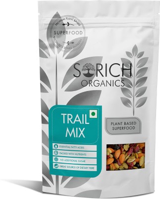 Sorich Organics Trail Mix Healthy Nutmix Pumpkin Seeds, Sunflower seeds, Almonds, Guava, Apricots, Mango, Blueberry, Goji Berries, Pineapple, Apples, Strawberries(100 g)