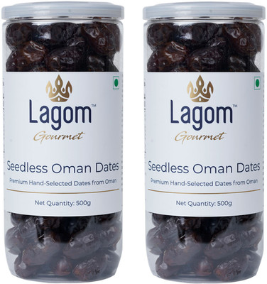 Lagom Gourmet Seedless Omani Dates(2 x 0.5 kg)